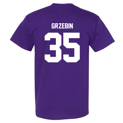 Furman - NCAA Football : Emmett Grzebin - Replica Shersey T-Shirt-1