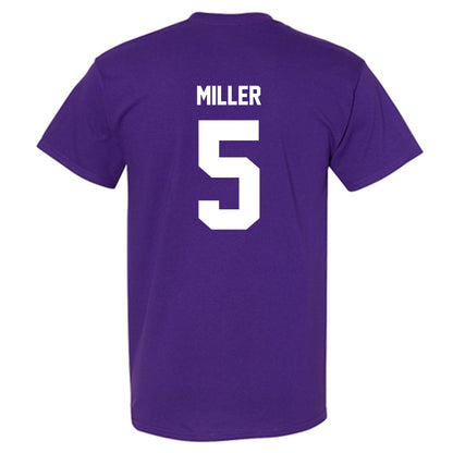 Furman - NCAA Football : Jordan Miller - Replica Shersey T-Shirt-1