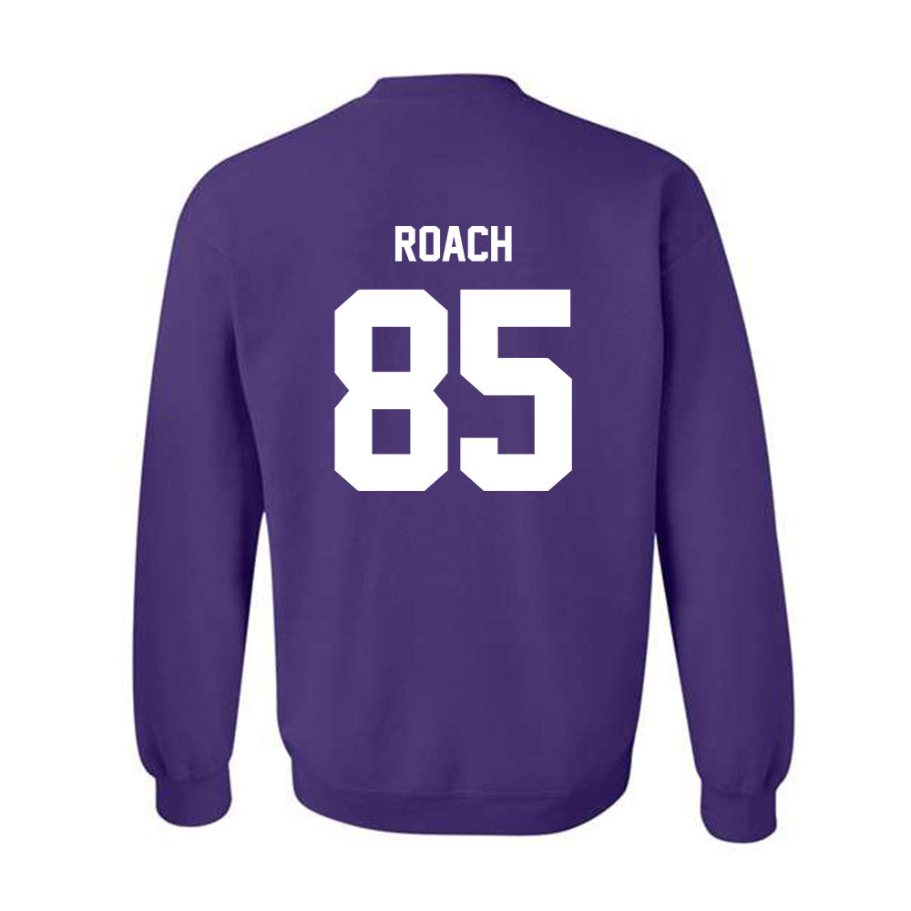 Furman - NCAA Football : Seth Roach - Replica Shersey Crewneck Sweatshirt-1