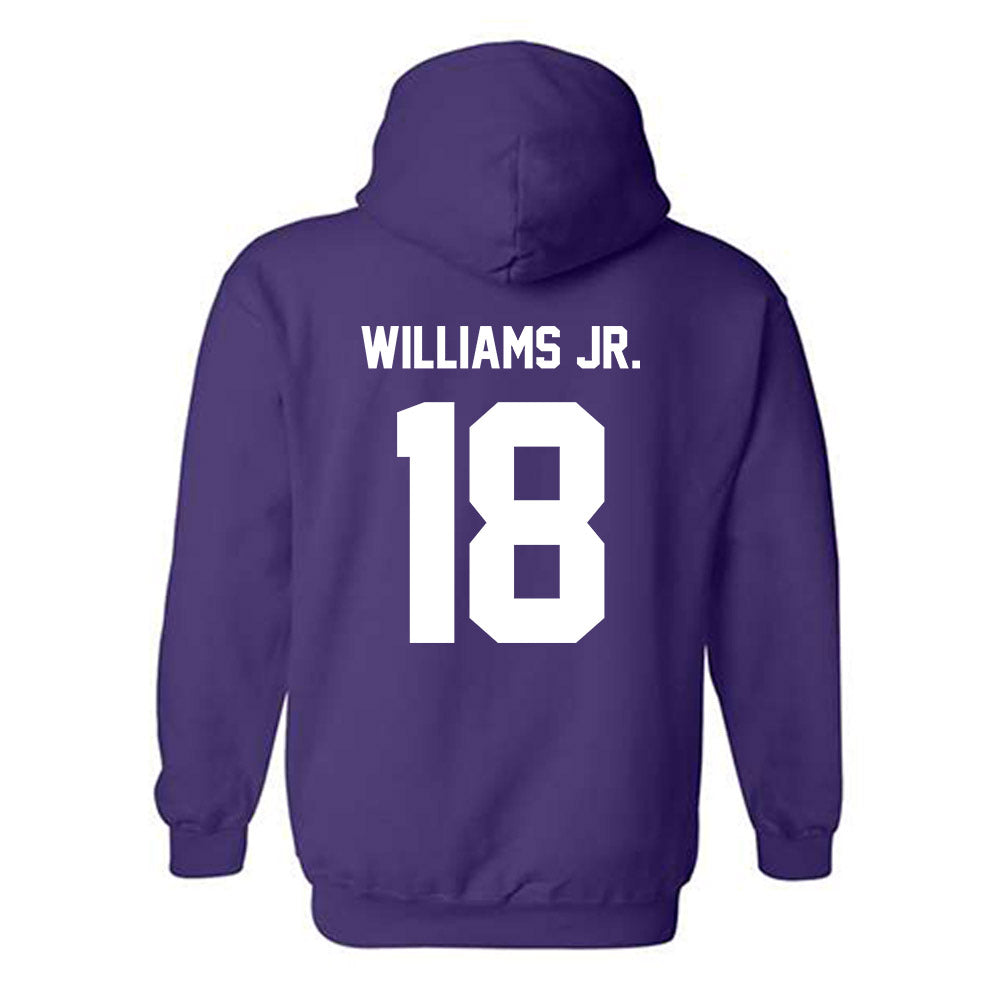 Furman - NCAA Football : Jerrod Williams Jr. - Replica Shersey Hooded Sweatshirt-1