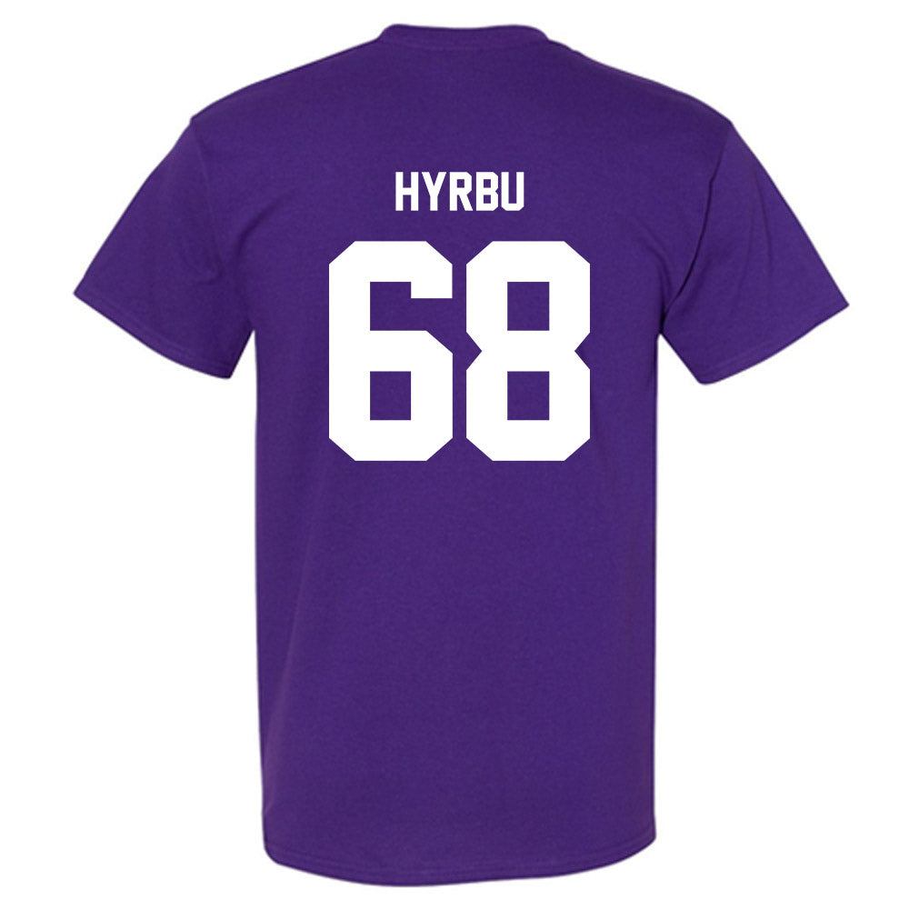 Furman - NCAA Football : Tim Hyrbu - Replica Shersey T-Shirt-1