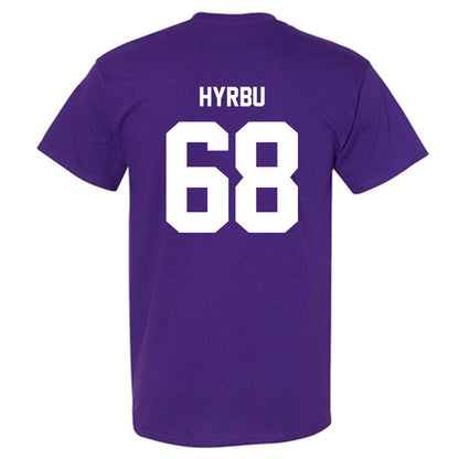 Furman - NCAA Football : Tim Hyrbu - Replica Shersey T-Shirt-1