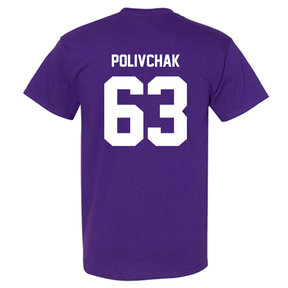 Furman - NCAA Football : Chase Polivchak - Replica Shersey T-Shirt-1