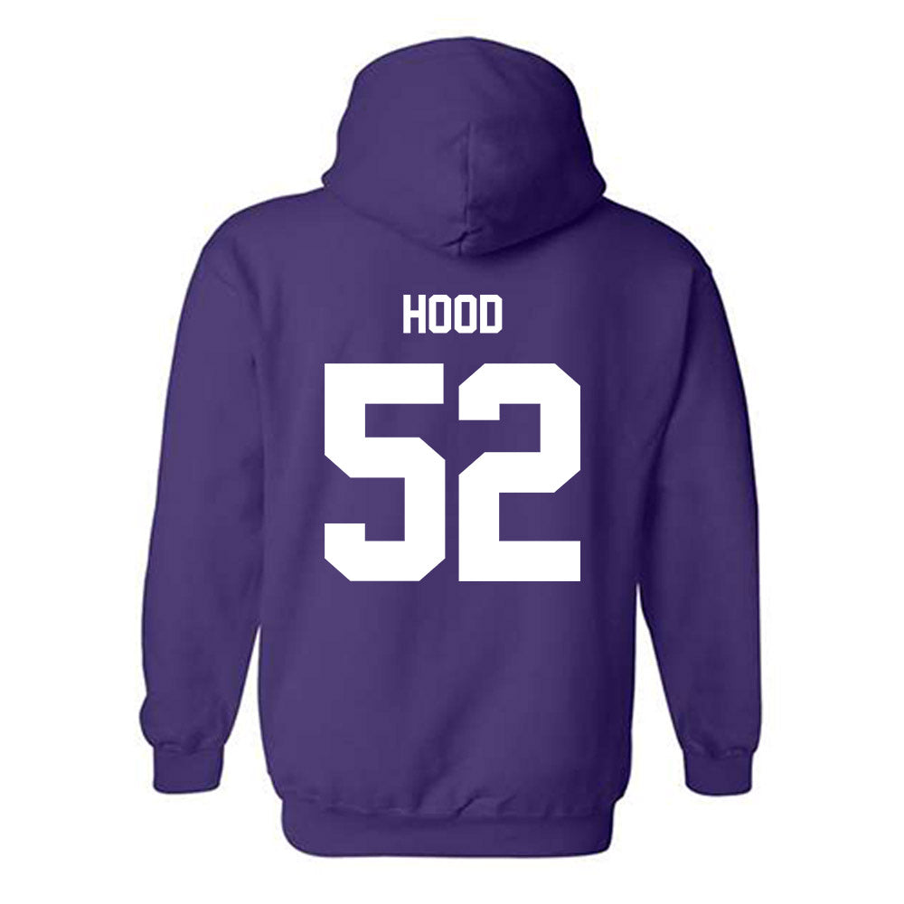 Furman - NCAA Football : Bray Hood - Replica Shersey Hooded Sweatshirt-1