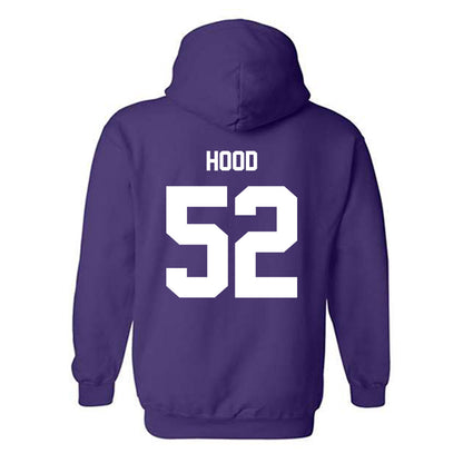 Furman - NCAA Football : Bray Hood - Replica Shersey Hooded Sweatshirt-1