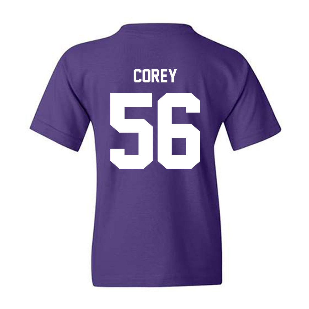 Furman - NCAA Football : Jaxon Corey - Replica Shersey Youth T-Shirt-1