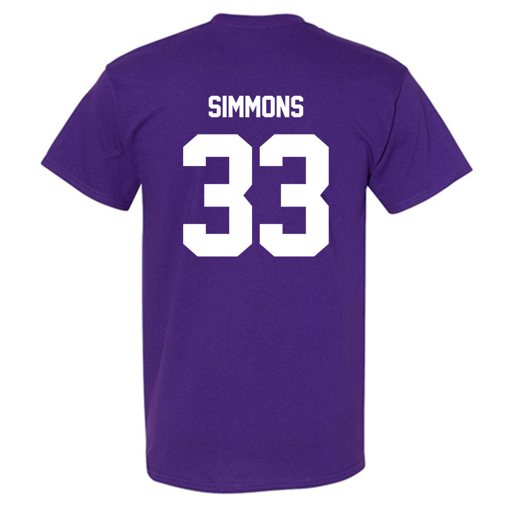 Furman - NCAA Football : Nick Simmons - Replica Shersey T-Shirt-1