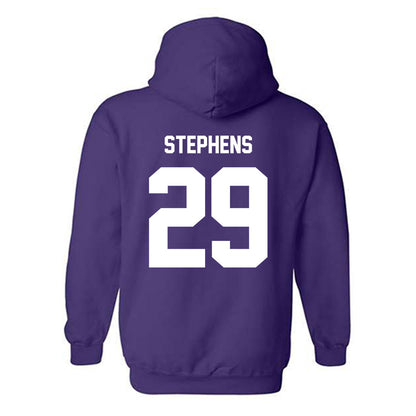Furman - NCAA Football : Vernon Stephens - Replica Shersey Hooded Sweatshirt-1