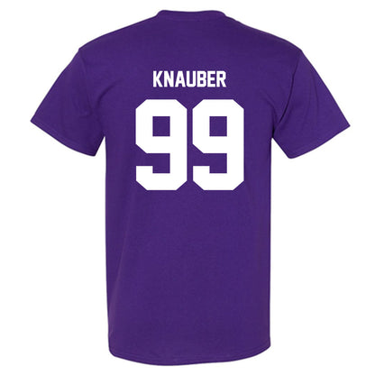 Furman - NCAA Football : Bruce Knauber - Replica Shersey T-Shirt-1