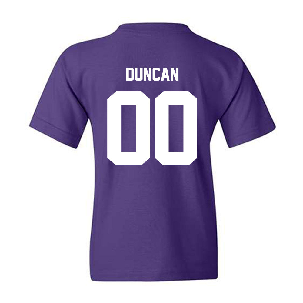 Furman - NCAA Football : Jay Duncan - Replica Shersey Youth T-Shirt-1