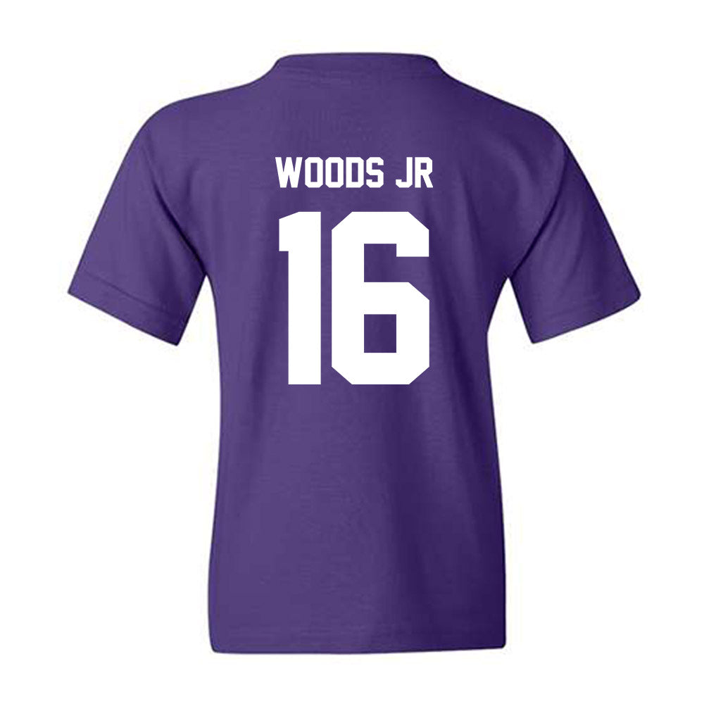 Furman - NCAA Football : Michael Woods Jr - Replica Shersey Youth T-Shirt-1