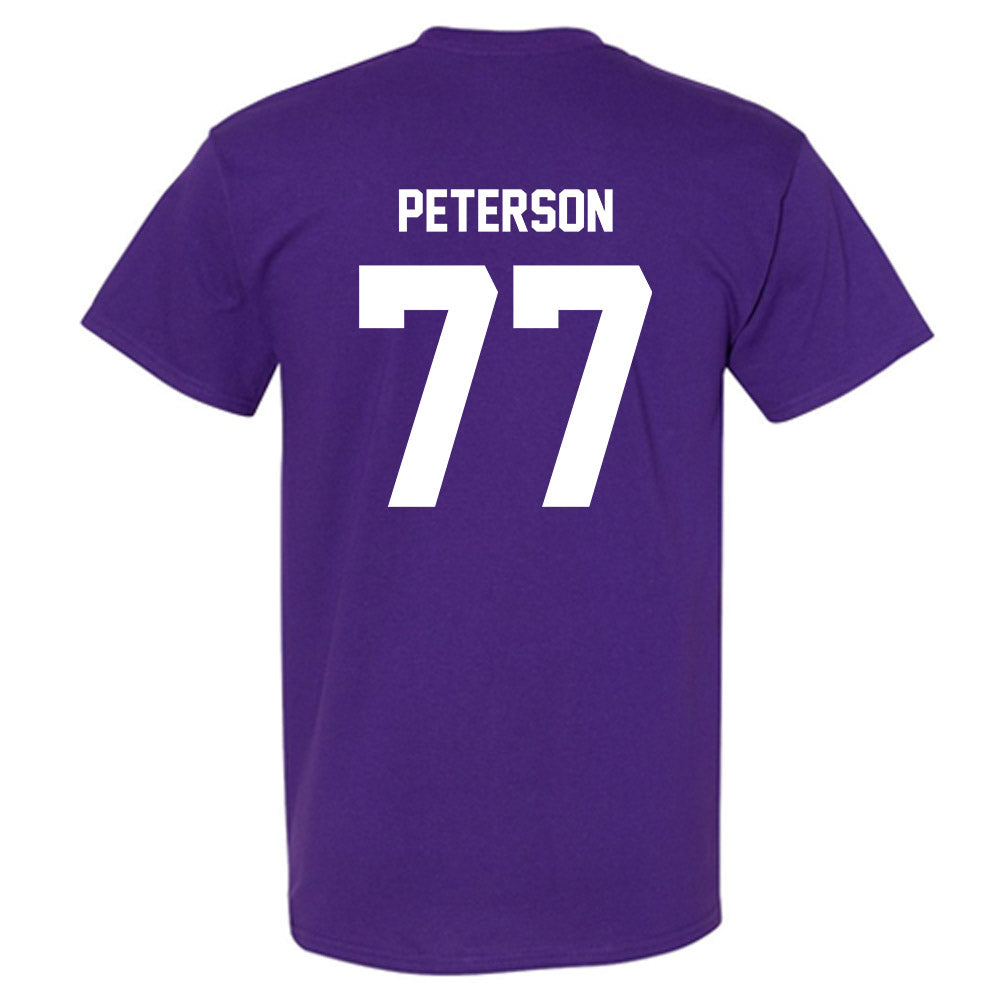 Furman - NCAA Football : Parker Peterson - Replica Shersey T-Shirt-1