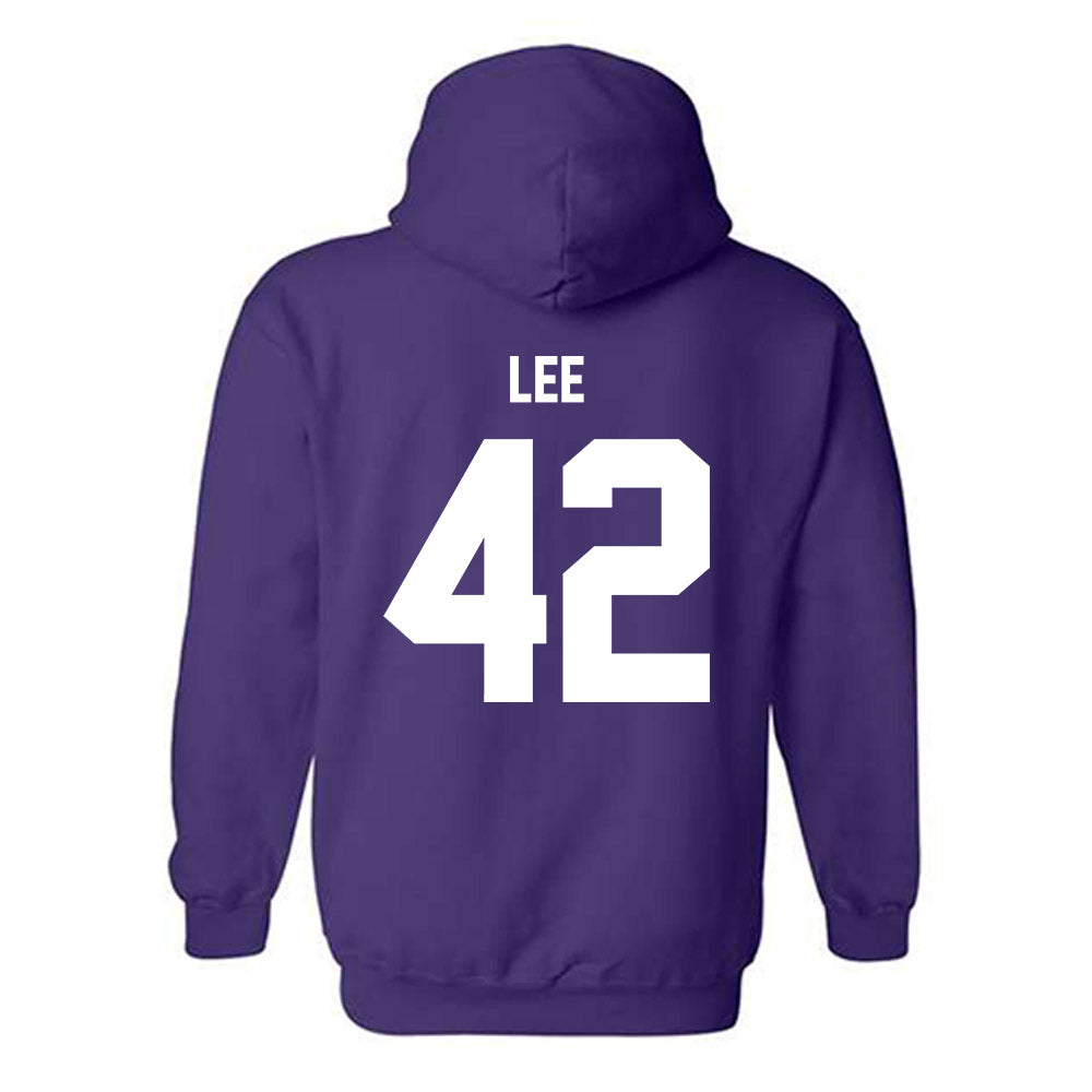 Furman - NCAA Football : Zach Lee - Replica Shersey Hooded Sweatshirt-1