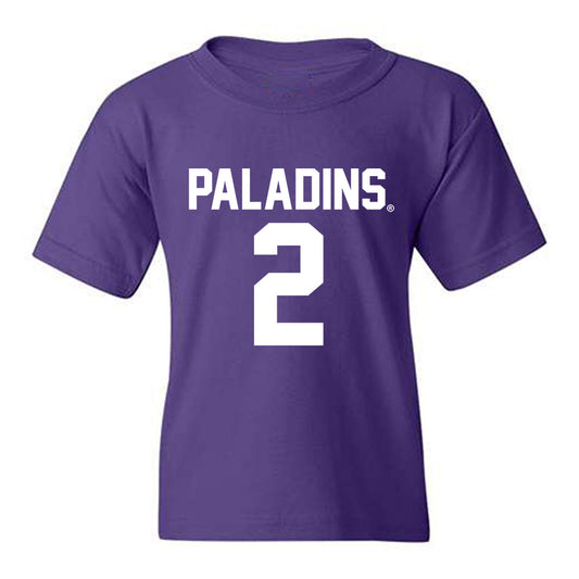 Furman - NCAA Football : Trae Williams - Replica Shersey Youth T-Shirt-0