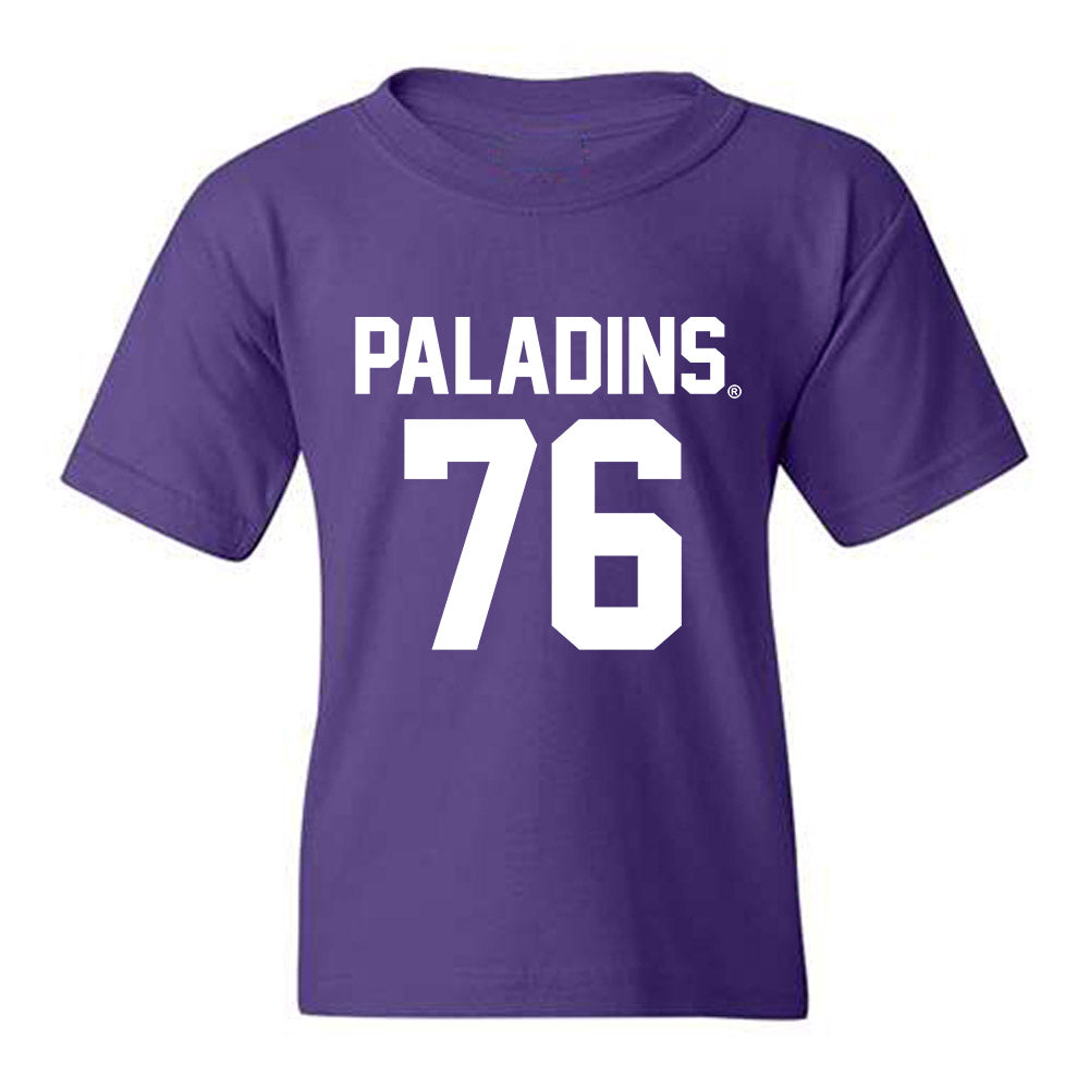 Furman - NCAA Football : Chase Gregorek - Replica Shersey Youth T-Shirt-0