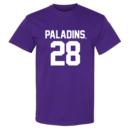 Furman - NCAA Football : Ethan Washington - Replica Shersey T-Shirt-0