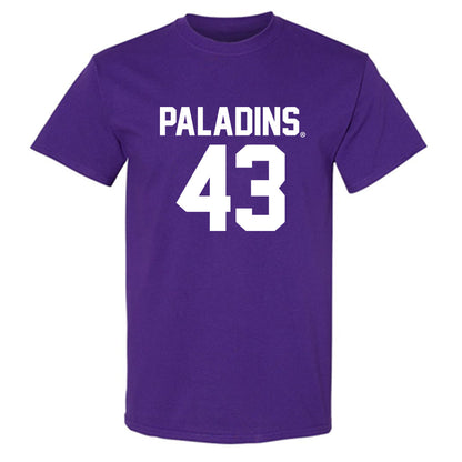 Furman - NCAA Football : Max Duckwall - Replica Shersey T-Shirt-0