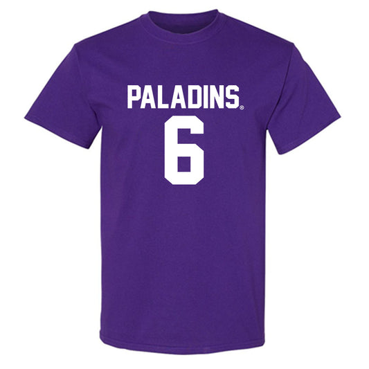 Furman - NCAA Football : CJ Nettles - Replica Shersey T-Shirt-0