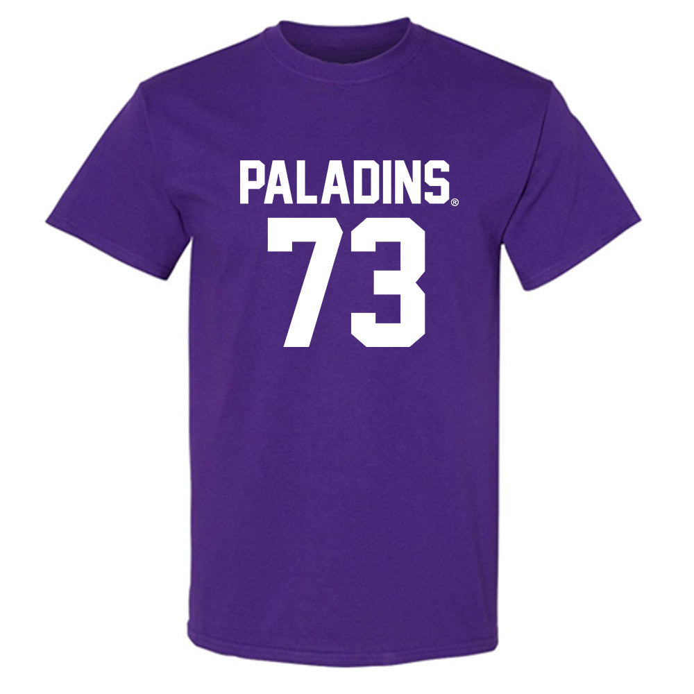 Furman - NCAA Football : Noah Akinsola - Replica Shersey T-Shirt-0
