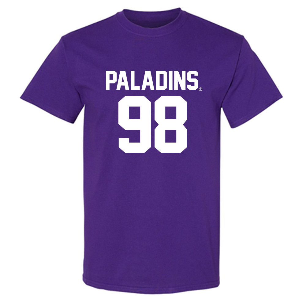 Furman - NCAA Football : Maddox Dykeman - Replica Shersey T-Shirt-0