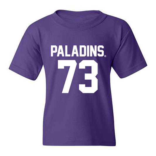 Furman - NCAA Football : Noah Akinsola - Replica Shersey Youth T-Shirt-0