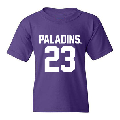 Furman - NCAA Football : Trae Williams - Replica Shersey Youth T-Shirt-0