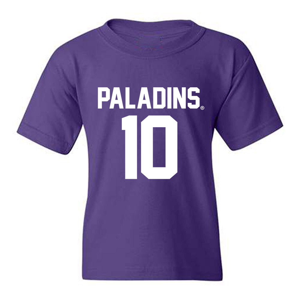Furman - NCAA Football : Braylon Peebles - Replica Shersey Youth T-Shirt-0