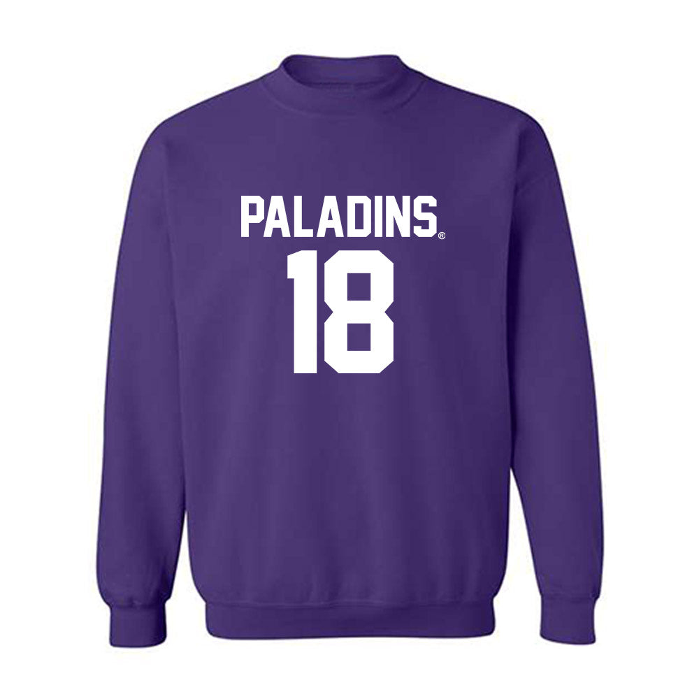 Furman - NCAA Football : Jerrod Williams Jr. - Replica Shersey Crewneck Sweatshirt-0