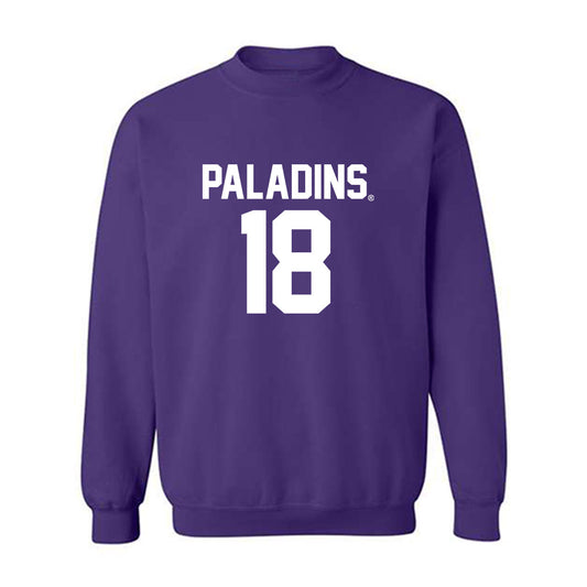 Furman - NCAA Football : Jerrod Williams Jr. - Replica Shersey Crewneck Sweatshirt-0