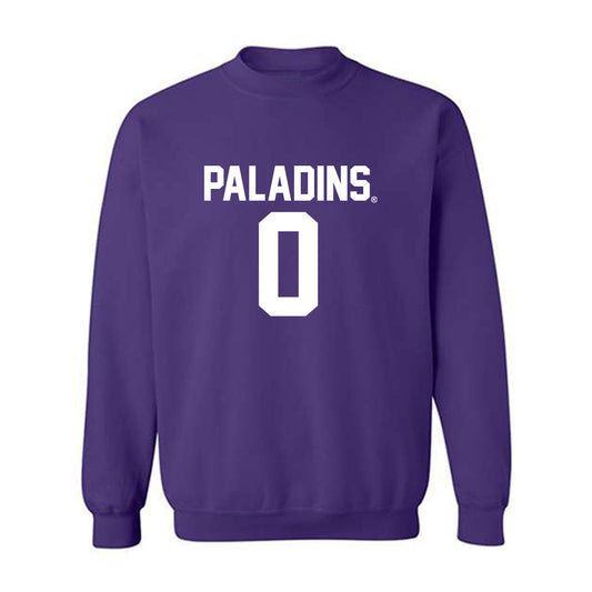 Furman - NCAA Football : Ty Kauserud - Replica Shersey Crewneck Sweatshirt-0