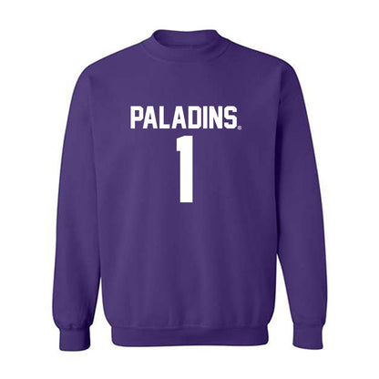 Furman - NCAA Football : Vernon Stephens - Replica Shersey Crewneck Sweatshirt-0
