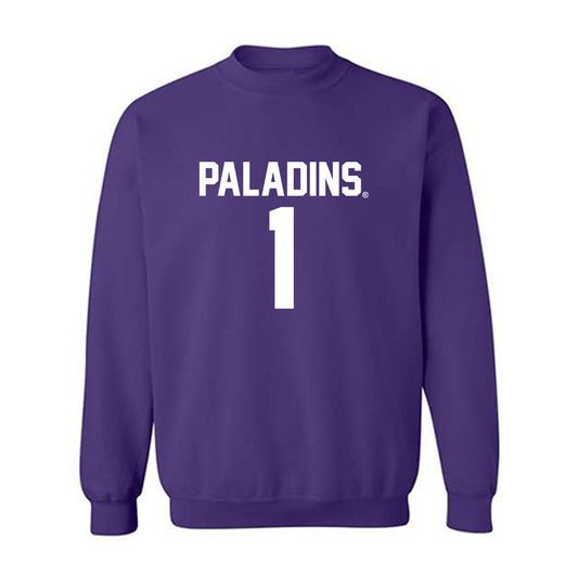 Furman - NCAA Football : Vernon Stephens - Replica Shersey Crewneck Sweatshirt-0