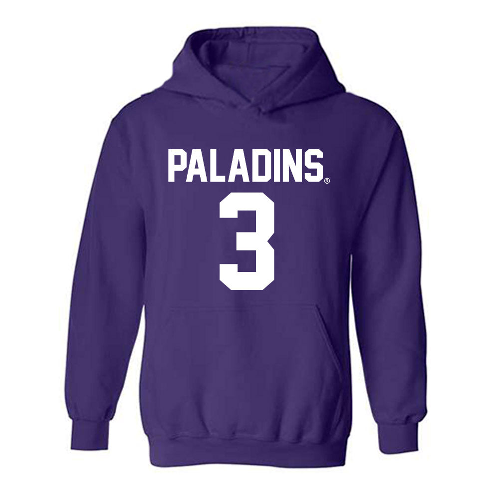 Furman - NCAA Football : AK Burrell - Hooded Sweatshirt