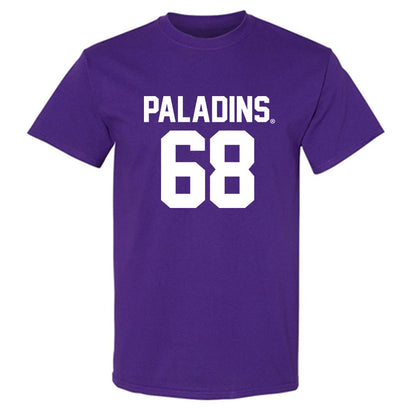 Furman - NCAA Football : Tim Hyrbu - Replica Shersey T-Shirt-0