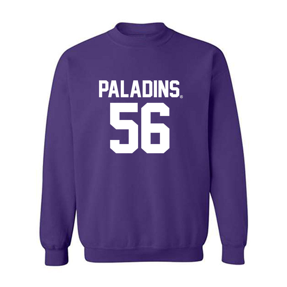 Furman - NCAA Football : Jaxon Corey - Replica Shersey Crewneck Sweatshirt-0
