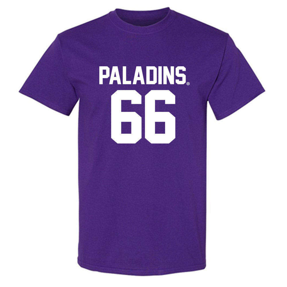 Furman - NCAA Football : Eli Brasher - Replica Shersey T-Shirt-0