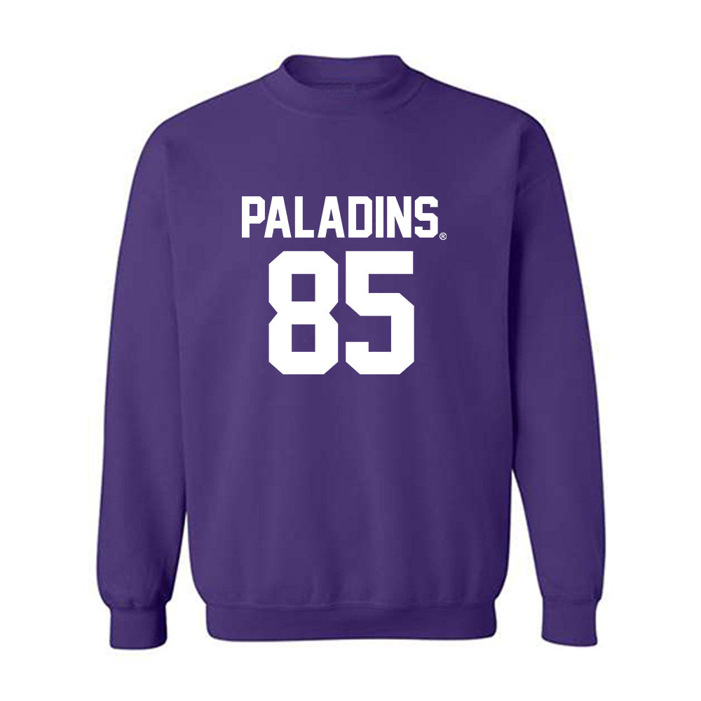 Furman - NCAA Football : Seth Roach - Replica Shersey Crewneck Sweatshirt-0