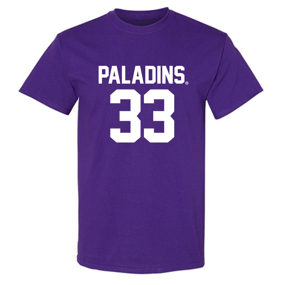 Furman - NCAA Football : Nick Simmons - Replica Shersey T-Shirt-0