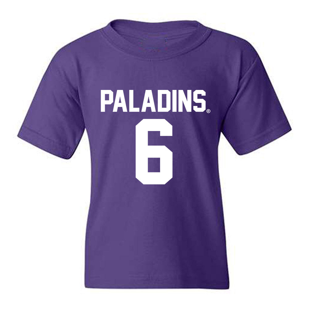 Furman - NCAA Football : CJ Nettles - Replica Shersey Youth T-Shirt-0