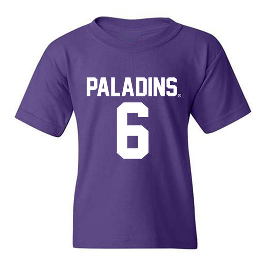 Furman - NCAA Football : CJ Nettles - Replica Shersey Youth T-Shirt-0
