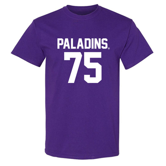 Furman - NCAA Football : Cooper Sanders - Replica Shersey T-Shirt-0
