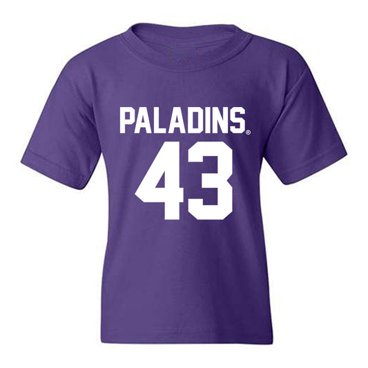 Furman - NCAA Football : Brandi Duckwall - Replica Shersey Youth T-Shirt-0