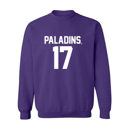 Furman - NCAA Football : Jackson Pryor - Replica Shersey Crewneck Sweatshirt-0