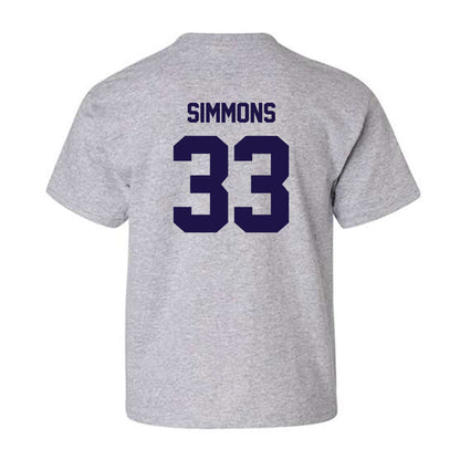 Furman - NCAA Football : Nick Simmons - Classic Shersey Youth T-Shirt-1