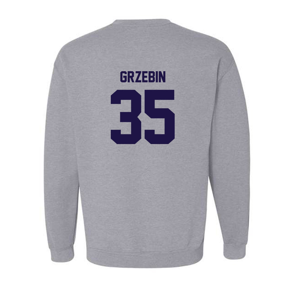 Furman - NCAA Football : Emmett Grzebin - Classic Shersey Crewneck Sweatshirt-1