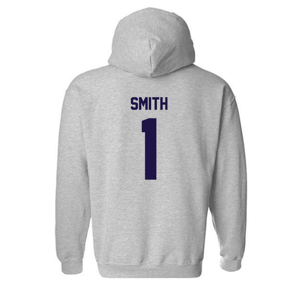 Furman - NCAA Football : Trey Smith - Classic Shersey Hooded Sweatshirt-1