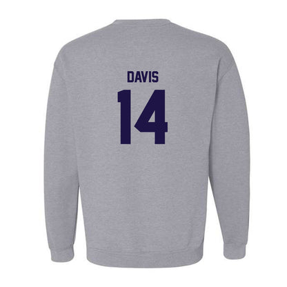Furman - NCAA Football : Isaiah Davis - Classic Shersey Crewneck Sweatshirt-1