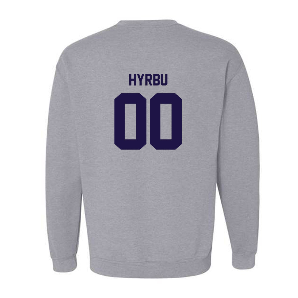 Furman - NCAA Football : Tim Hyrbu - Classic Shersey Crewneck Sweatshirt-1