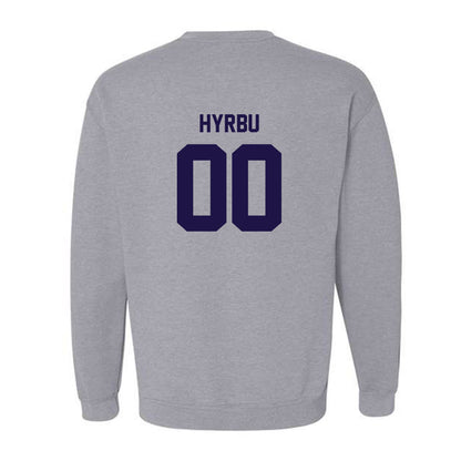 Furman - NCAA Football : Tim Hyrbu - Classic Shersey Crewneck Sweatshirt-1
