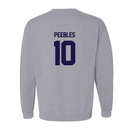 Furman - NCAA Football : Braylon Peebles - Classic Shersey Crewneck Sweatshirt-1